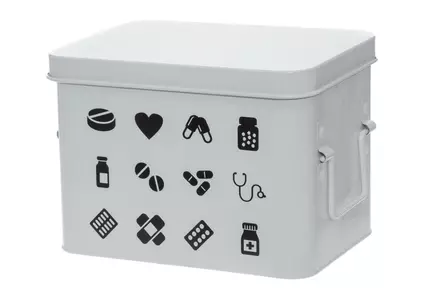 4Living Lääkelaatikko - Lääkejakelu ja kotitestit - 6410416175560 - 1