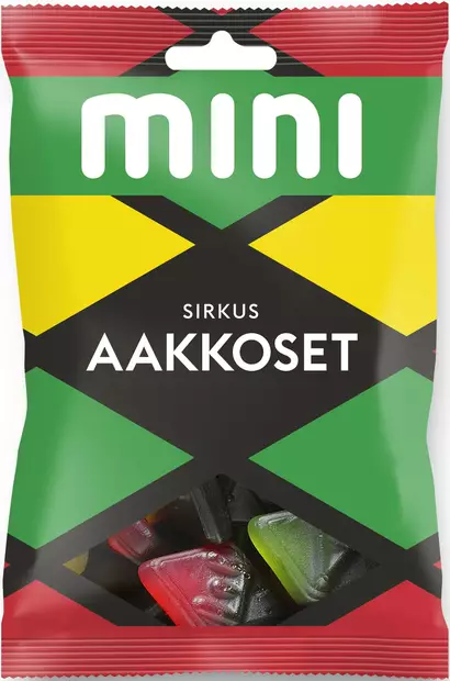AAKKOSET SIRKUS 120G - Makeispussit, -patukat ja tikkarit - 6420256010860 - 1