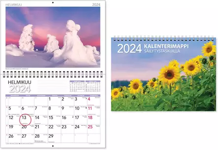 KALENTERIMAPPI 2024 - Kalenterit - 6418787027150 - 1