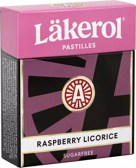 LÄKEROL CLASSIC RASBERRY 25G - Purukumit ja pastillit - 7310350131600 - 2