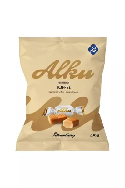 ALKU KARAMELLI 200G - Makeispussit, -patukat ja tikkarit - 6436000302310 - 1