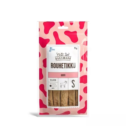 Dagsmark Rouhetikku Hirvi S 75 g - Puruluut - 6430066380800 - 1