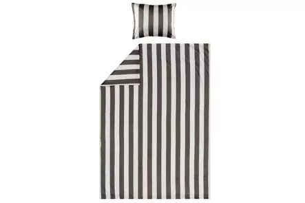 Fanni K Pussilakanasetti Hanko graniitti 150x210 cm, 50x60 cm - Vuodevaatteet - 6410416436050 - 1