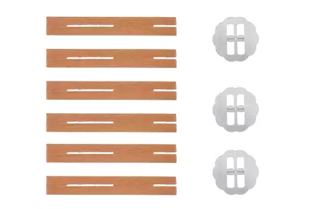 Kynttiläsydän kirsikkapuinen 3kpl 7cm - Tee-se-itse DIY - 6410416363820 - 1