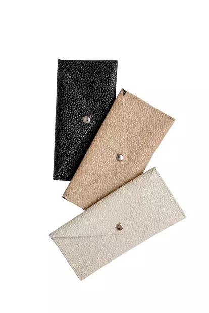 Lukulasipussi napilla - Lukulasit - 6416274435860 - 1