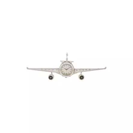 SEINÄKELLO LENTOKONE - Seinä- ja pöytäkellot - 8719987209550 - 1