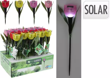 Solarvalo tulppaani - Aurinkokennovalaisimet - 8721037134750 - 1
