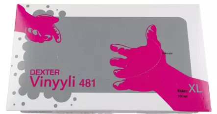 VINYYLIKÄSINE KOKO XL - Suojavaatteet, -käsineet ja -tarvikkeet - 6418964119760 - 1