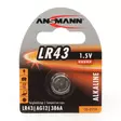 Ansmann LR43 1PK - Erikoisparistot - 4013674015290 - 1