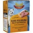 HHC Kana-kalkkunapalat kastikkeessa 375 g, tetra - Koiran märkäruoat - 6430062465860 - 1