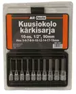 KUUSIOKOLOAVAINSARJA 10-OS. - Työkalusarjat - 6430032155760 - 2