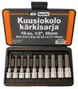 KUUSIOKOLOAVAINSARJA 10-OS. - Työkalusarjat - 6430032155760 - 1