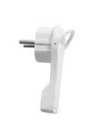 Litteä pistotulppa vetolenkillä valk. IP20 - Pistotulpat - 6435200234100 - 1