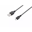 MOBIA DATAKAAPELI MUSTA MICRO USB 0.5 METRIÄ - Muut puhelintarvikkeet - 6430035349470 - 2