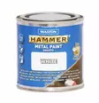 Maali Hammer Sileä valkoinen 250ml - Ulkomaalit ja talomaalit - 6412498860020 - 1