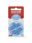 Maxell 675 Hearing Aid 6-pack - Kuulokojeen paristot - 4043752334500 - 1
