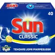 Sun Konetiskitabletti Classic Lemon 40 tab - Tiskiaineet ja konetiskitabletit - 8712561826280 - 1