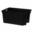VARASTOLAATIKKO MUSTA 50 L - Laatikot - 6410416331010 - 1