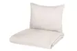 Fanni K Silky Bamboo pussilakanasetti 150 × 210 cm – hiekka - Vuodevaatteet - 6410416533360 - 1