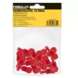 HAAROITUSLIITIN PUNAINEN 10PAR - Auton liittimet - 6438152087350 - 2
