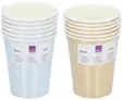 Metallinhohtoiset mukit, 6 kpl/paketti, lajitelma - Kertakäyttöastiat ja -välineet - 8711252246390 - 2