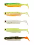 SG Fat Minnow T-Tail 9cm Dark Water MIX - Jigit ja jigipäät - 5706301770080 - 2