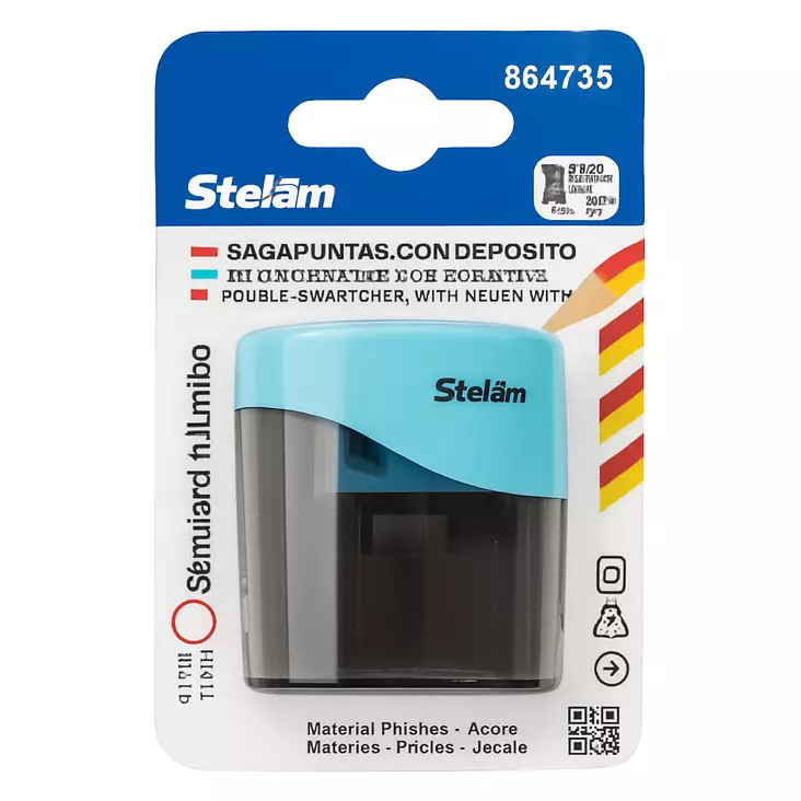 2-OSAINEN TEROITIN SÄILIÖLLÄ - Toimistotarvikkeet - 6438506012700 - 1