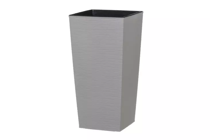 4Living Ruukku Dluto ECO 35x35x68 cm vaaleanharmaa - Kukkaruukut ja -amppelit - 6410416124520 - 1