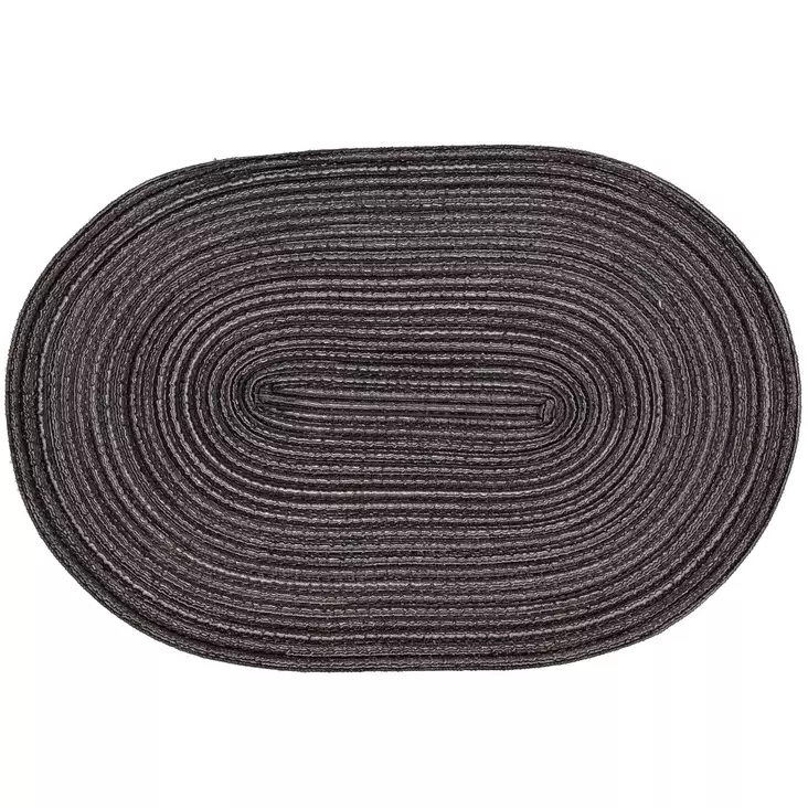 4Living Tabletti Heini oval harmaa 30x45 cm - Keittiötekstiilit - 6410413278820 - 1
