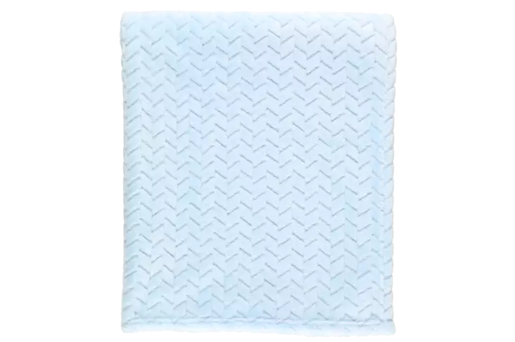 4Living Torkkupeitto Mila 125x150 cm vaaleansininen - Torkkupeitot - 6410416328430 - 1