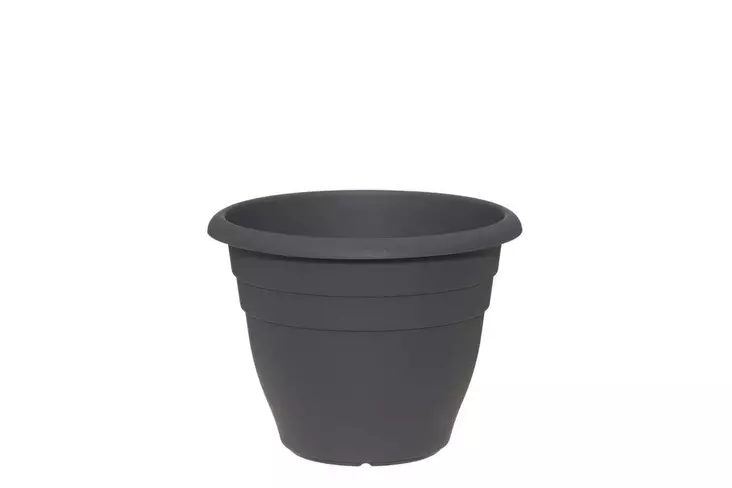 4Living Muoviruukku 30 cm tummanharmaa - Kukkaruukut ja -amppelit - 6410416231600 - 1