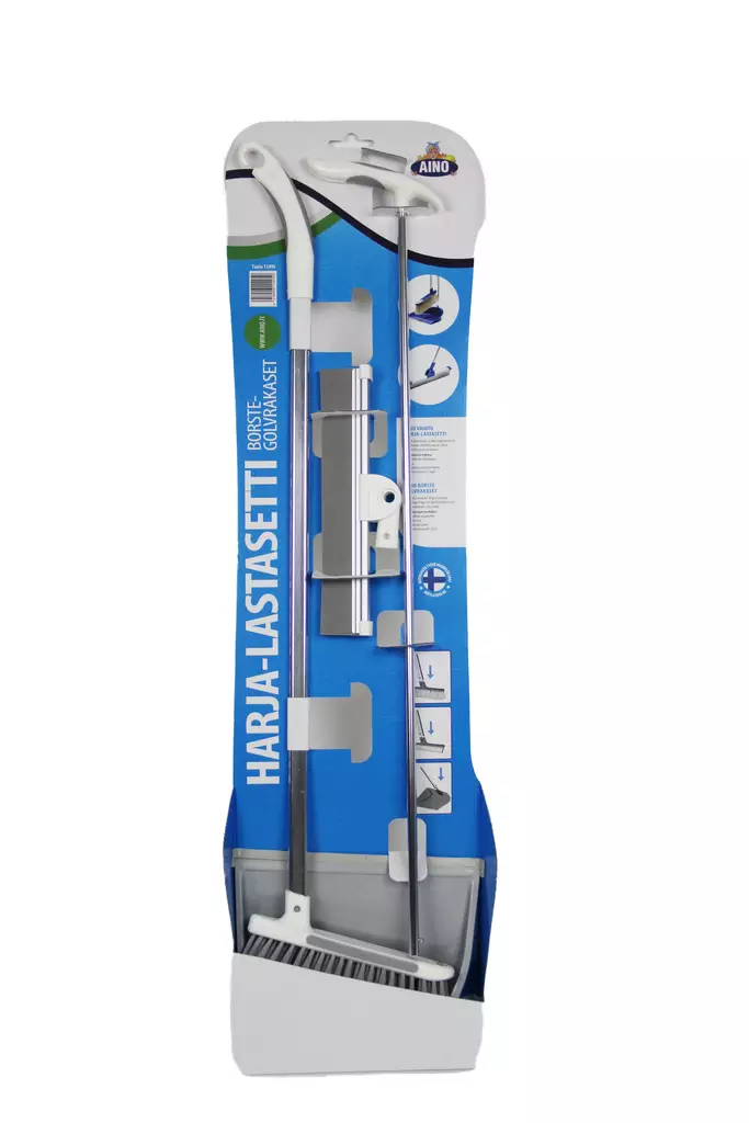 Aino harjalasta vaihtosetti - Siivousharjat ja rikkalapiot - 6416096114950 - 1