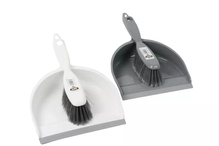 Aino rikkasetti muovi 34,5 cm - Siivousharjat ja rikkalapiot - 6416096505390 - 1