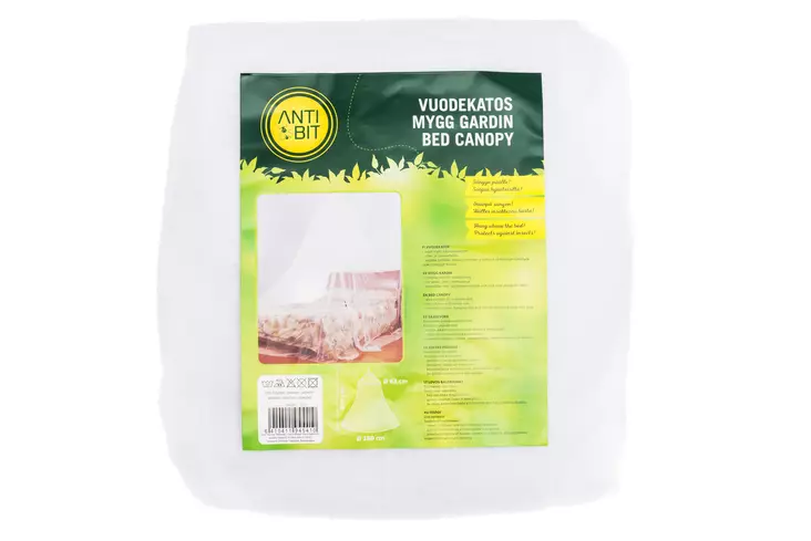 Antibit Hyönteisverkko Vuodekatos valkoinen - Koriste-esineet - 6410411945410 - 1