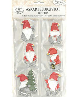 Askartelukuvio tonttu-ukot - Tee-se-itse DIY - 6417715033430 - 1