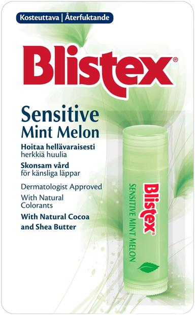 Blistex 4,25g Sensitive Mint Melon - Kasvojen ihonhoito - 6412203102490 - 1