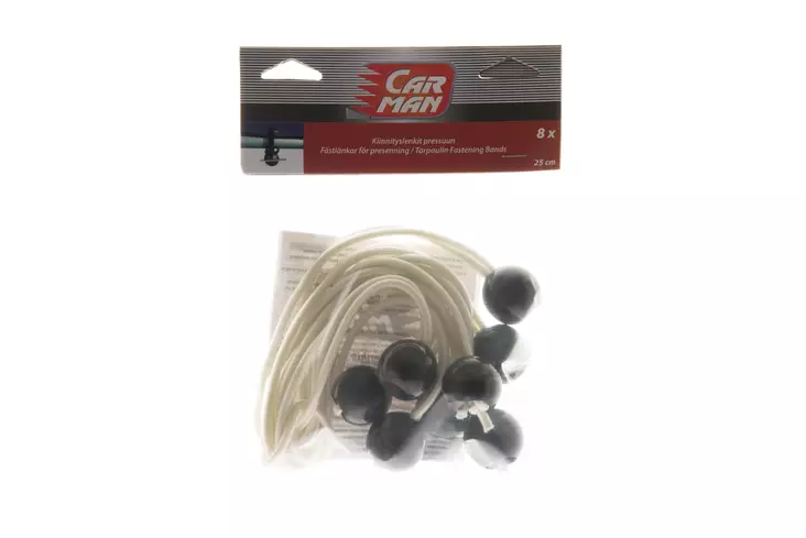 Carman Kiinnityslenkki 25 cm 8kpl - Peräkärrytarvikkeet - 6410412220820 - 1