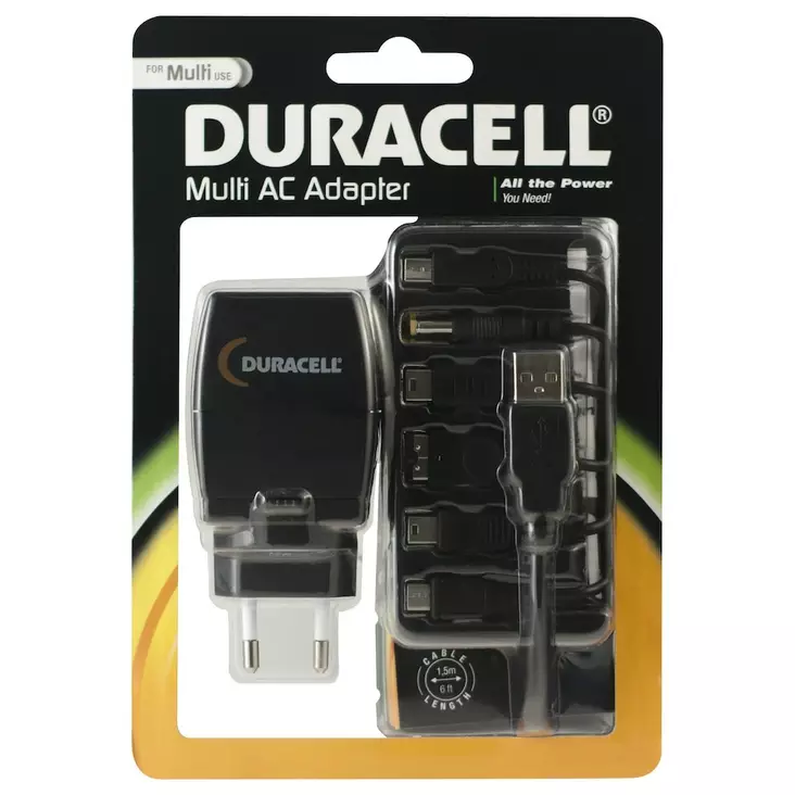 DURACELL YLEISADAPTERI - Nappiparistot - 0884620004590 - 1