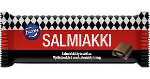 FAZER SUKLAALEVY SALMIAKKI 100G - Suklaat ja konvehdit - 6411401015830 - 1