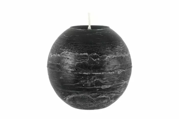 Fanni K Pallokynttilä Rustiikki musta - Pöytäkynttilät ja tuoksukynttilät - 6410416223520 - 1