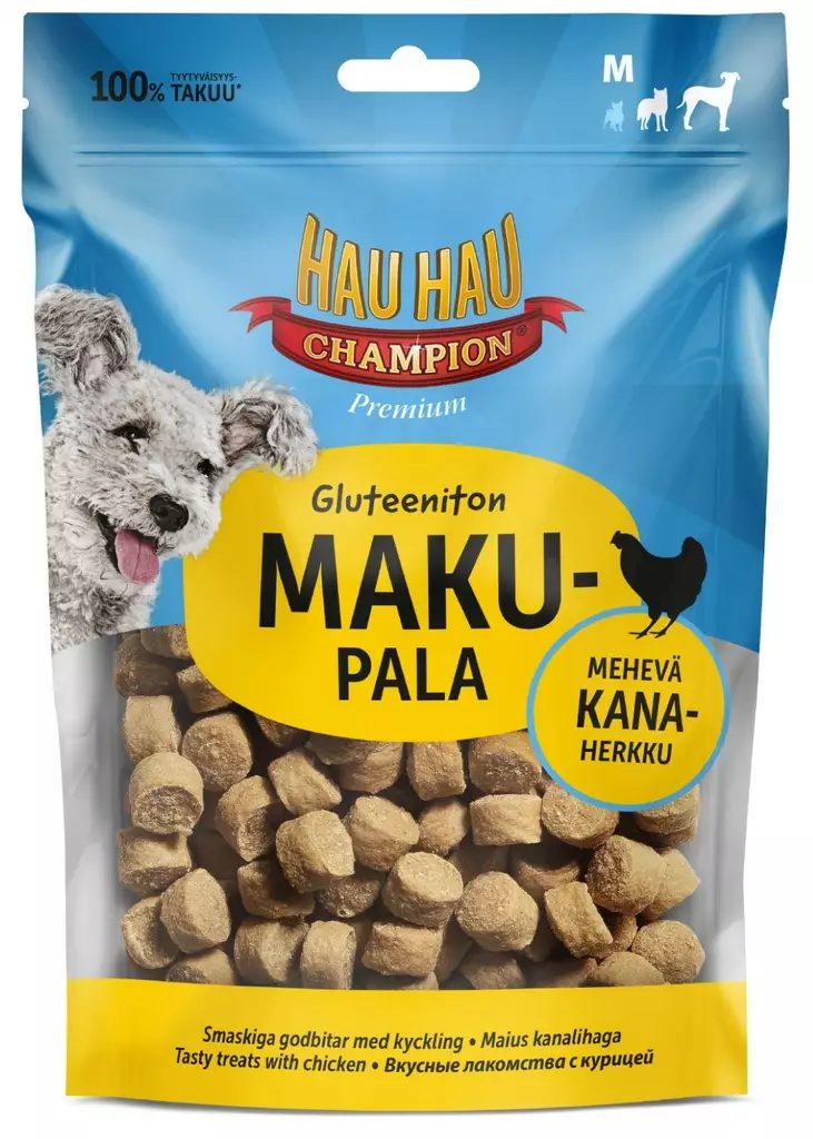 HHC Makupala M, kana, gton, 120 g - Viljaton koiranruoka - 6430062468670 - 1