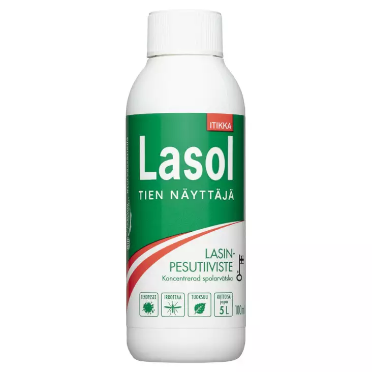 ITIKKA-LASOL 100ML - Lasinpesunestetiivisteet - 6414504271950 - 1