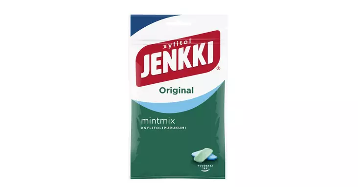 JENKKI MINT MIX 100g - Purukumit ja pastillit - 6420256012710 - 1