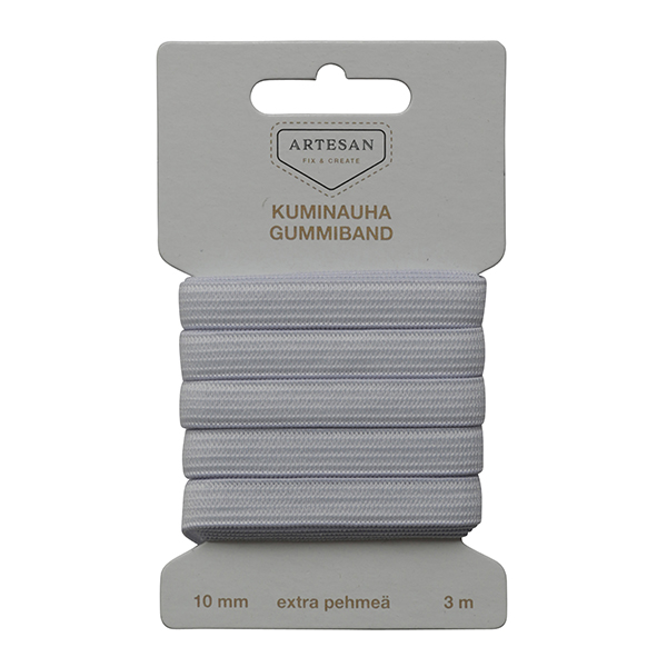 KUMINAUHA 10 MM EXTRA PEHMEÄ VALK. - Kuminauhat - 6420615042310 - 1