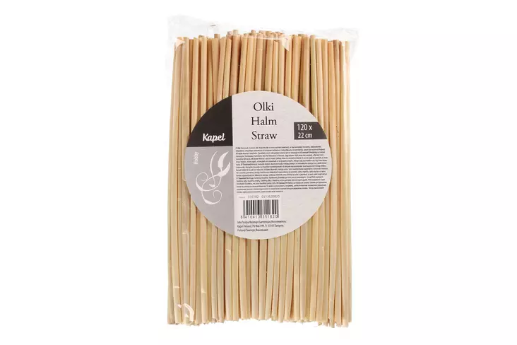 Kapel Olki natural 120 kpl - Tee-se-itse DIY - 6410413351820 - 1