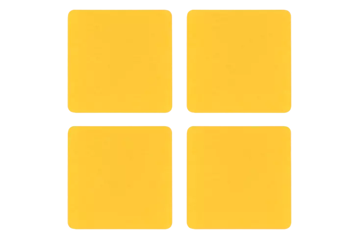 Kulmavahti mattoon 4 kpl - Mattojen liukuesteet - 6430010763000 - 1