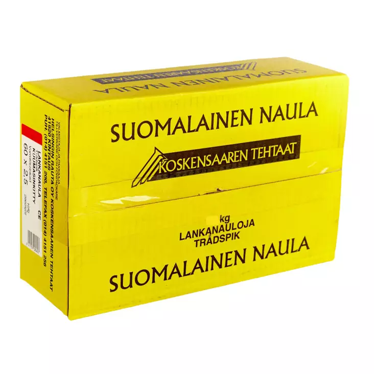 LANKANAULA KUUMAS. KG 75 X 2,8 5 KG - Naulat - 6417559090750 - 1