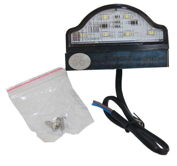 LED REKISTERIKILVEN VALO 10-30V/2W - Takavalot ja muut valot - 6430032151700 - 1