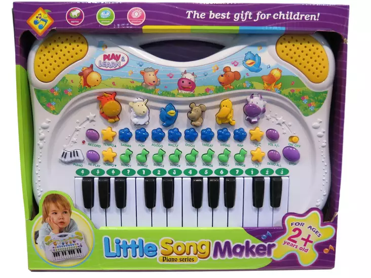 LITTLE SONG MAKER ELÄINPIANO - Sisäleikit - 0746856414720 - 1