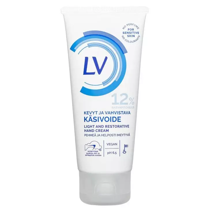 LV KEVYT JA VAHVISTAVA KÄSIVOIDE 100ML - Käsienhoito - 6414505121520 - 1